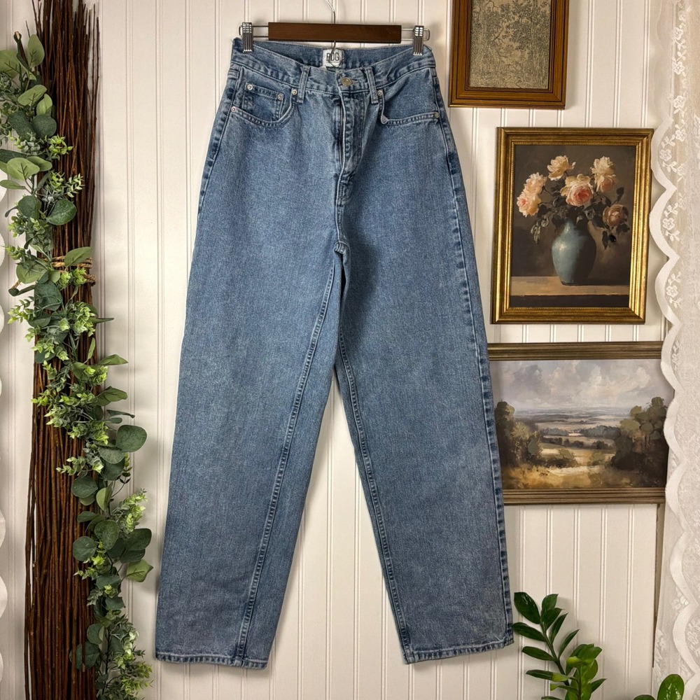 BDG High-Rise Baggy Jeans Women 28 Blue Excellent Denim - Picture 1 of 10